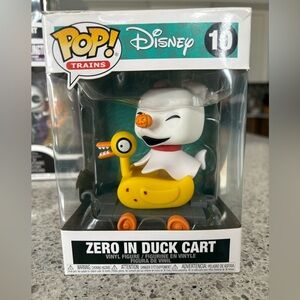 Nightmare Before Christmas Zero in Duck Cart Funko Pop